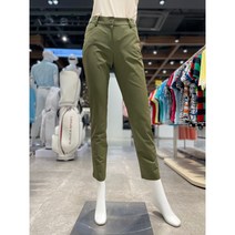 루이까스텔[NC강남] 23S/S LOUIS CASTEL 여성 골프웨어 슬림 스트레이트 핏 허리 사이드밴딩 골프팬츠