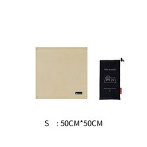 캠핑 방염 매트 바베큐 난염 화재방지 야외 난연 난로 화재 담요 내화 천 절연 피크닉 bbq 패드 고온 anti-scald 깔개, 작은