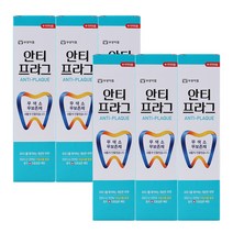 부광약품 안티프라그 치약 130gX6개, 6개