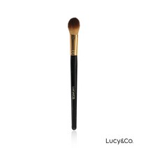LUCY&CO. [루시앤코] T04_테디 베어 스몰 블러셔&하이라이터 브러쉬, 로즈브라운
