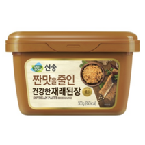 신송 짠맛을줄인 건강한 재래된장, 500g, 4개