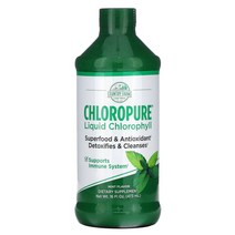 Country Farms 클로로퓨어 액체 엽록소 민트 16 fl oz(473 ml)