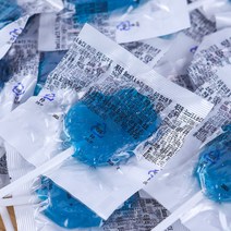 손바닥사탕 (파랑) 14g 40개 대용량 캔디 행사용 후식 간식 디저트 추억의 옛날 어린이집 학교 학원, 1G2C_(파랑) 560g