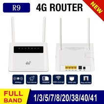 lte라우터 블루투스 무선 수신기 와이파이 휴대용 R9 CAT4 Cpe 300Mbps 무선 모뎀 잠금 해제 4G Wifi 라우, 06 Africa Version_01 EU 플러그