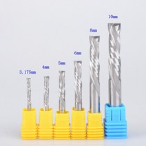 1pcs 업 앰프 cnc 라우터 압축 목재 엔드 밀 커터 비트 용 다운 빙삭기 71, 8x42