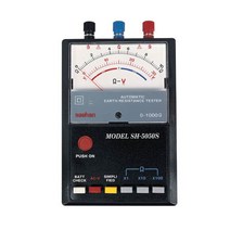 ++티앤북++아날로그 접지 저항테스타기 SH-5050S 10.100.1000Ω(1EA) 작업저항테스트기 아날로그저항테스터기 작업저항테스터기 공구저항테스트기 측정저항테스터기++