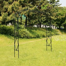 호르투스가든 다이아몬드 가든아치 장미아치 정원아치 GM3, 블랙