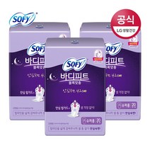 쏘피 바디피트 볼록맞춤 안심숙면 420 슈퍼롱 생리대 날개형, 20개입, 13개