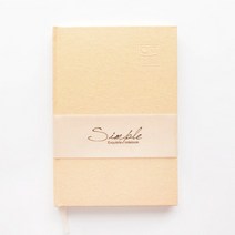 인생네컷앨범 플레인바인더 초음파앨범 하드 커버 A5 A6 총알 일기 노트 192 페이지 레트로 붕대 캔디 컬러, 01 Ginkgo Yellow_02 A6