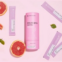 [늘봄] 쁘띠나인 저분자콜라겐 젤리 4500mg 자몽맛 14포 x 2통, 840g, 5박스