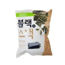 풀무원 간식 블랙김스낵 오리지널 (75g) 탕비실 회사 어린이 성인 캠핑 차박 홈파티 영화 선물, 9개