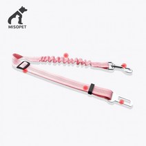 MISOPET 미소펫 반려동물 자동차 안전벨트 고정스트랩, 차량용안전벨트_블루