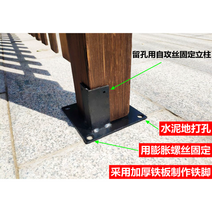 전원주택 대문 단독주택 도어 야외 울타리 목재 휀스 원목, 기둥 받침대