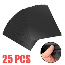 25장 33x23cm 검은 흑연 탄소 전송 종이 아트 페인팅 복사 용지 교육 amp 사무용품, 없음