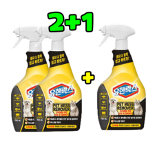 댕Ol몰 2+1 유한락스 펫 메스 리무버 반려동물 탈취제 900ml 냄새제거 얼룩제거
