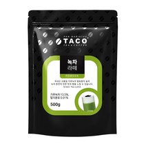 타코 녹차라떼 500g, 단품