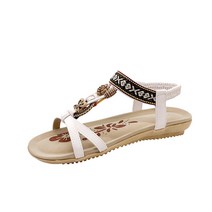 보헤미안 캐주얼 통굽 플랫 샌들 하늘비즈 C27 C410L115