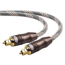 EMK 5.1 디지털 사운드 SPDIF 광 케이블 Toslink 광섬유 오디오 편조 재킷 포함 OD6.0 1m 2m 3m 10m 15m, [01] 60QH, [08] 1m