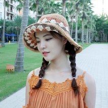 제이제이나인 인디안 벙거지 밀짚모자