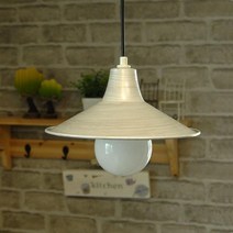 펜던트 쿠키 1등 E26 117626 가구 인테리어 인테리어소품 조명 인테리어조명, 쉐비화이트 E000609