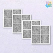 LG 냉장고 R-T851LBDWL 탈취 필터 4개 호환품