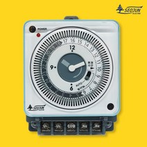 서준전기 기계식 아날로그 타이머 판넬용 산업용 타임스위치 SJP-R16 1W / 3W, SJP-R16 1W(1로)