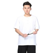 개량 한복 상의 반팔 여름 절복 템플스테이 스님복