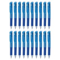 제브라 사라사3 3색 젤볼펜 멀티펜 0.5mm 블루 J3J2-BL, 20개