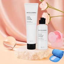 인셀덤 저자극 약산성 세안제, 클린업파우더 .스노우폼 . 세안밴드 .버블메이커