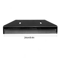 조립식앵글 무볼트 선반 경량랙 제작 창고 헤어 익스텐션 캐디 아크릴 스트랜드 섹션 홀더 2 가지 색상 디, 한개옵션1, 04 Black S 24cm