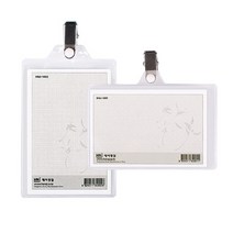 하나제이 150 집게 명찰 1입 세로형, 5개