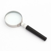 손잡이돋보기 볼록렌즈돋보기 휴대용 확대경 소형