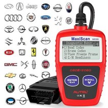 Autel MS309 OBD2 스캐너 체크 엔진 결함 코드 리더기 코드 지우기 코드 읽기 고정 프레임 데이터 보기 I/M 준비 스모그 체크 CAN 진단 스캔 도구
