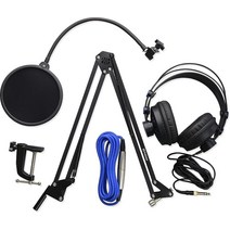PreSonus 마이크 흔들림 방지 지지대 SHK-1 355653, Broadcast Accessory Pack_Acces