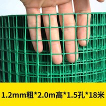 뱀차단망 그물망 농업용 퇴치망 뱀망 낙엽망 구갑망 벌집 울타리 노루 차단 양계망 텃밭, 18x2m(1.2mm)두께1.5cm