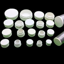 각파이프캡 마개 마감 뚜껑 PVC 흰색 원형 파이프 플러그 플라스틱 플러그 16 19 22 25 28 32 38 50mm 블랭킹 엔드 캡 튜브 파이프 인서트 플러그, 16mm, 2개