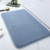 마벨인홈 메모리폼 러그 발매트, 블루, 80cm x 50cm