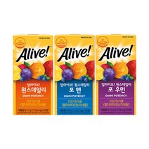 얼라이브 원스데일리 30정 2개 멀티 포맨 포우먼 비타민앤미네랄 남성 여성 비타민B, 멀티비타민 30정 1개월분, 포우먼 30정 1개월분