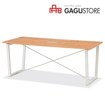 멜론 회의용 테이블 (회의실 사무실), W1800 X D900 X H720:블랙+아카시아