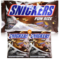 스니커즈 초코바 펀사이즈(총820g) 500g +160g x 2개, 820g, 7세트