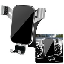 LUNQIN 자동차 폰 홀더 2014 메르세데스 벤츠 CClass c250 c300 c350 2015 GLCClass GLC200 GLC260 GLC300용 [큰 전화기 케이스 친, for 2022-2024 Benz C-Class & 2