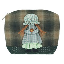 루비다이야 파우치 2 만들기 퀼트 DIY 패키지 바느질키트, 1개, 1002.컨트리소녀민트