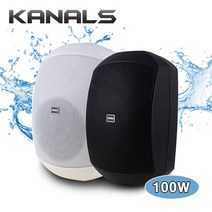 카날스 스테레오 방수스피커 BKS245 카페 매장 1개, BKS-245(검정)