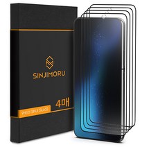 신지모루 풀커버 3D 포밍커브드 액정보호필름 4p, 1세트