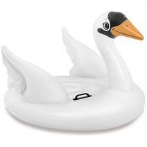 인텍스 스완 라이드온 튜브 57557, 혼합 색상, 1개