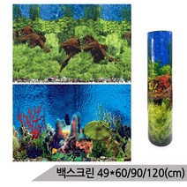 백스크린 49cm 사이즈선택 수족관 어항배경 C414850