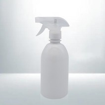 PET용기 500ml 백색 (DR-A) 트리거(건)스프레이 28파이 투명 1박스 100개