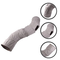 터널 고양이 애완 동물 햄스터 튜브 접 수 있는 개 침대 놀이 장난감 은신처 새끼 접이식 강아지 기니 잠자는 S 민첩성, 01 As Shown, 132x25cm