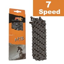 자전거 체인 도로 산악 자전거 싱글 6 7 8 속도 체인 bmx 퀵 링크 자전거 도구 측정 나사 체인 후크 사이클링 액세서리, 7 속도