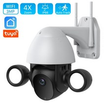 가게CCTV 강아지 홈캠 홈 실외 현관 문 농막 CCTV 클라우드 3MP 투광 조명 와이파이 카메라 야외 30M 컬러 나이트 비전 보안 자동 태킹 사진 알람 PTZ IP, 3MP Add 64G Card_CHINA | AU 플러